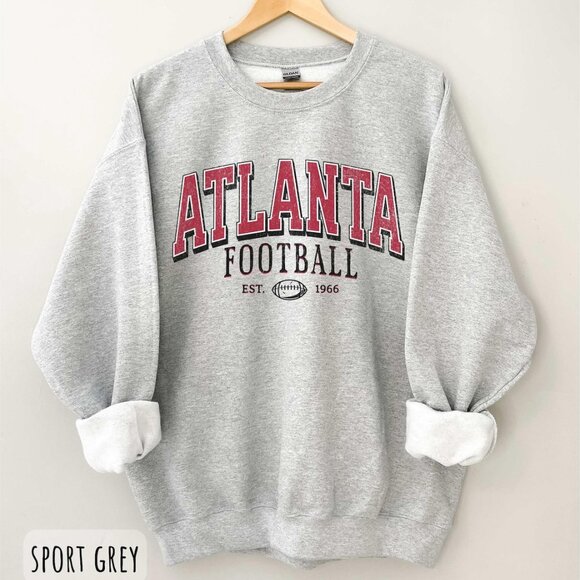 Other - 1966 Atlanta Football Sweatshirt Football Sunday Crewneck Atlanta Football Sh